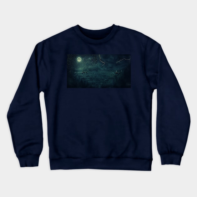 repetitive continuity Crewneck Sweatshirt by psychoshadow